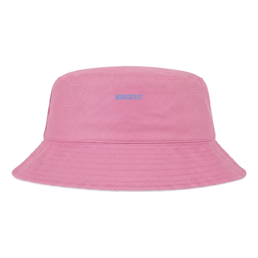 Personalisierter Bucket Hat mit Text oder Foto für Sommer und Urlaub