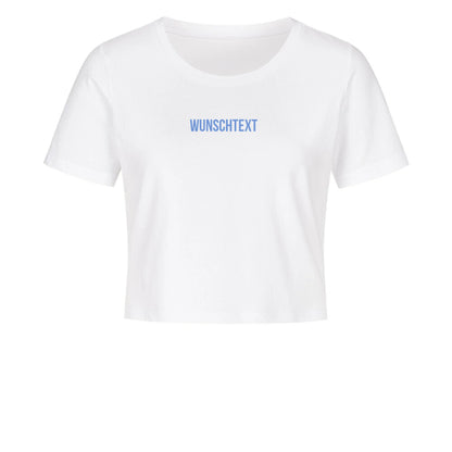 Personalisiertes Damen Crop Top mit Foto oder Text