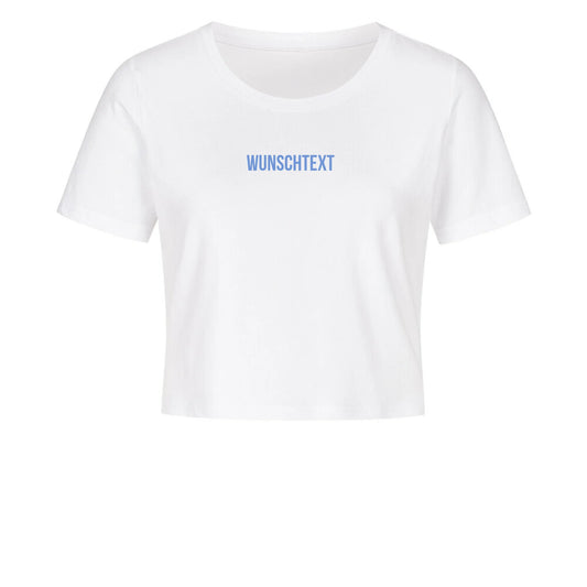 Personalisiertes Damen Crop Top mit Foto oder Text