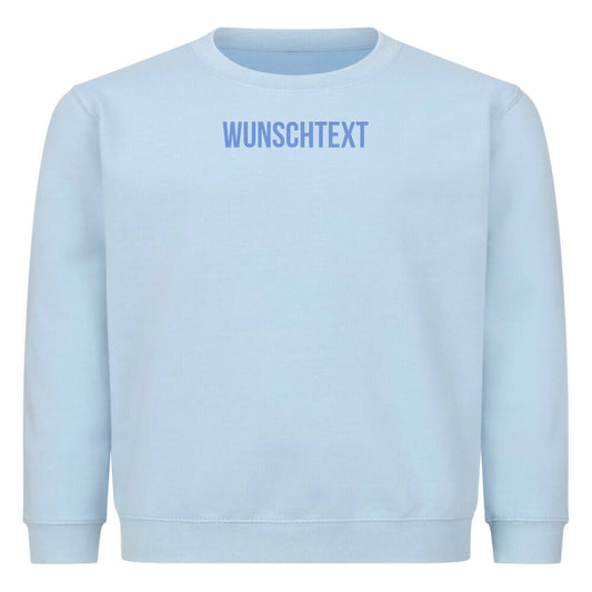 Personalisiertes Kinder Sweatshirt mit Text oder Foto