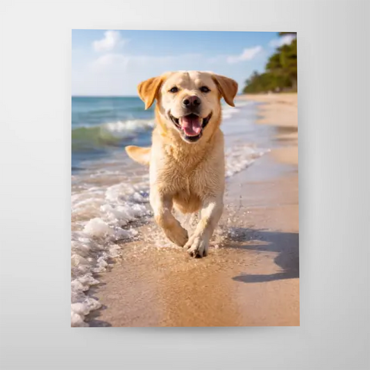 Poster mit eigenem Foto vollflächig personalisiert Wandposter Geschenk